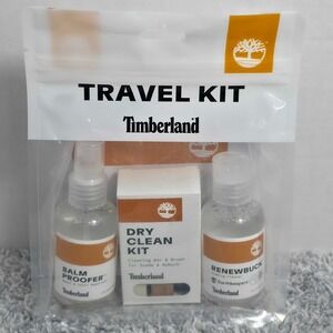 Timberland Boot Cleaning Travel Kit - Renewbuck Foaming Cleaner Balm Proofer NEW